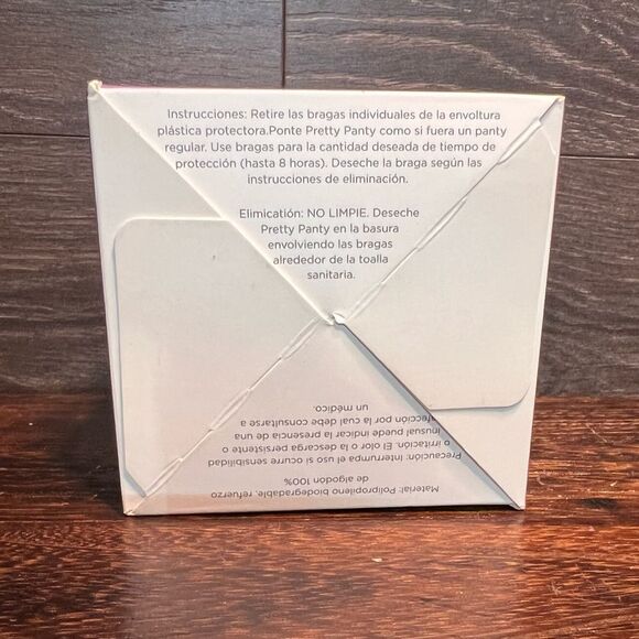 Femi Secrets Leakproof Pretty Panty in Leopard Print, Bikini, 7 Ct., Small. New! - Picture 9 of 10